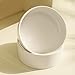 APGLSXY Double Ceramic Pet Bowl with USB Heating Keep Water and Food Warm for Cats and Dog Owners Cold Weather Pet Thermal Bowl