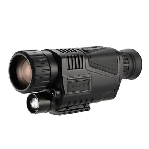 Jumelles numériques vision nocturne DrPhone MONO1 zoom 8x avec batterie intégrée noir