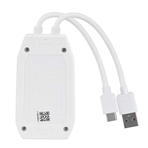 Image of USB Meter, Digital LCD Display Voltmeter Ammeter Detector Power Tester Multimeter for Measuring Voltage, Current, Capacity, Energy, Resistance, Capacitance(UT658 Dual)