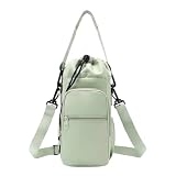 Funda para Botella de Agua, Bolsa para Botella de Agua con Correa de Hombro