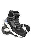 Mountain Warehouse Hike Botas de montaña Impermeables para Mujer - Calzado con Forro y Pala de Malla, Material Reciclado Negro Talla Zapatos Mujer 40 EU