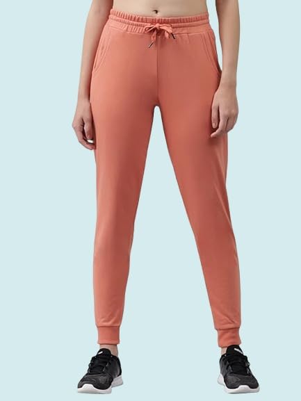 Image of BLUE STAR SHARK Women's Cotton Loopknit Track Pants | Comfortable Lounge Pants for Summer | Casual Pyjamas, Nightwear, Gym, Yoga, Sports, Running | Relaxed Fit Everyday Comfort