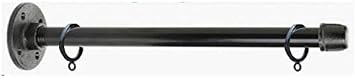 24" Pipe Fitting Bracket with Adjustable Rings - NO SIGN