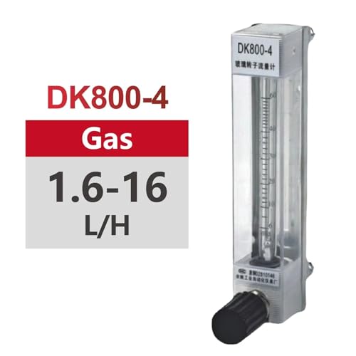 Débitmètre de gaz à section variable rotamètre en verre DK800-4 encastrable