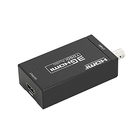 Adaptador Conversor Sdi, Hd-sdi e 3g-sdi Para Hdmi Para Câmera