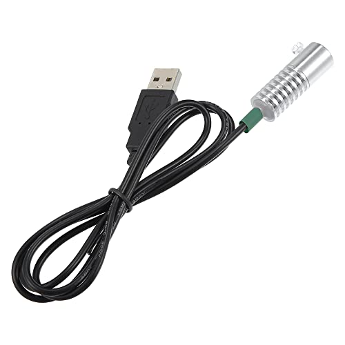 ACROPIX 3mm 0.12" 2W LED Luz de Alumino Iluminador Verde USB para Auto miniatura 6