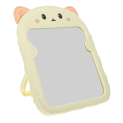 VICASKY Portable Foldable Makeup Mirror with Cat Ear Design High Definition Vanity Mirror for Women Space Saving Desktop Cosmetic Mirror for Home for Makeup Lovers