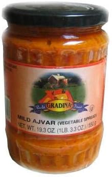Ajvar Mild Vegetable Spread (gradina) 19.3oz