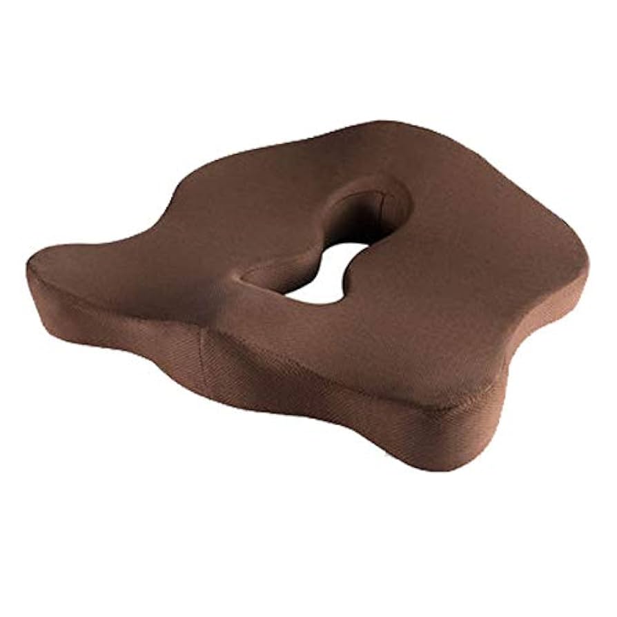 LOUTYTUO シートクッション 背筋改善 低反発 坐骨神経痛 通気性 尾骨 LOUTYTUO シートクッション 背筋改善 低反発 坐骨神経痛 通気性