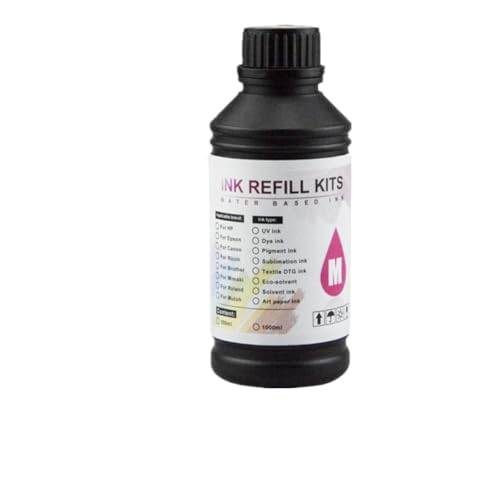 Tinta LED Suave Magenta de 500ml Cabezal DX4 DX5 DX6 Impresora L800 L805
