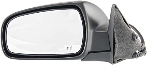 Go-Parts - Power Mirror for Nissan Maxima 1996-1999, Left (Driver) Side, Manual Folding, Heated, Paintable, Replacement 1997 1998