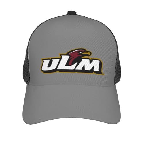 Ulm Warhawk Full Print Mesh Cap - Curved Brim Twill Front With Snapback