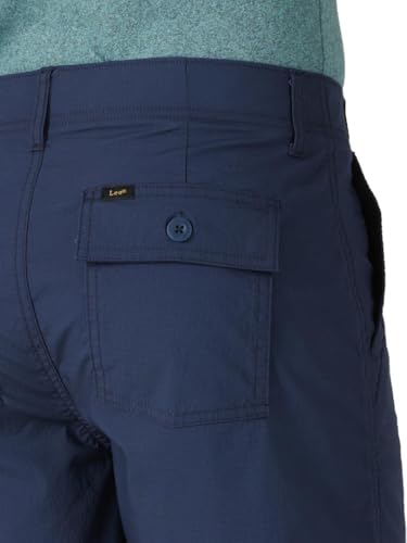 Image of Lee Men's Extreme Motion Relaxed Fit Utility Flat Front Short