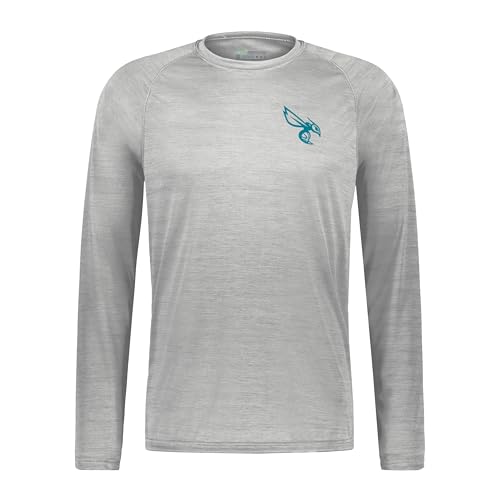 Holloway NBA Charlotte Hornets All-Pro Long Sleeve Tee - Moisture-Wicking Athletic Shirt, Team & Basketball Fan Gear Multi