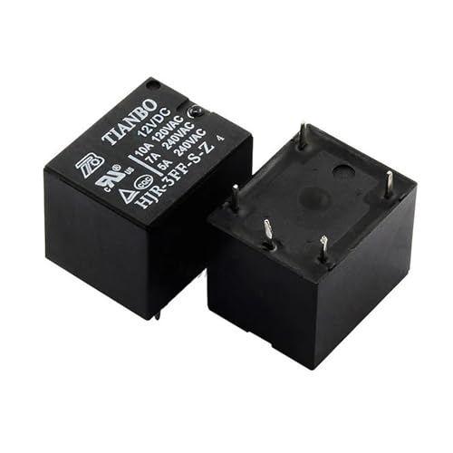 Relé de 12VDC HJR-3FF-SZ para automatizar las luces y el sistema de apertura del garaje doméstico