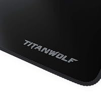 TITANWOLF - Übergröße Mauspad Gaming Titanwolf 1200x400mm - XXXL Mousepad groß Motiv - Tischunterlage Large Size - verbessert Präzision und Geschwindigkeit - XXL z.B. für Logitech Maus und Tastatur – Ansicht 2