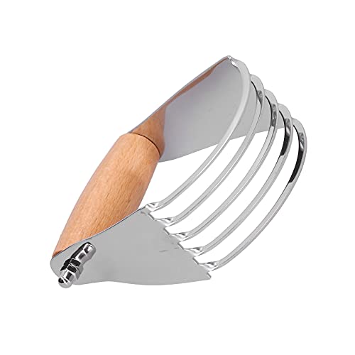 Professional Dough Blender, Pastry Blender And Dough Cutter With Heavy Duty Stainless Steel Blades Suitable For Pastry, Pizza, Dough And Cake #TOP6