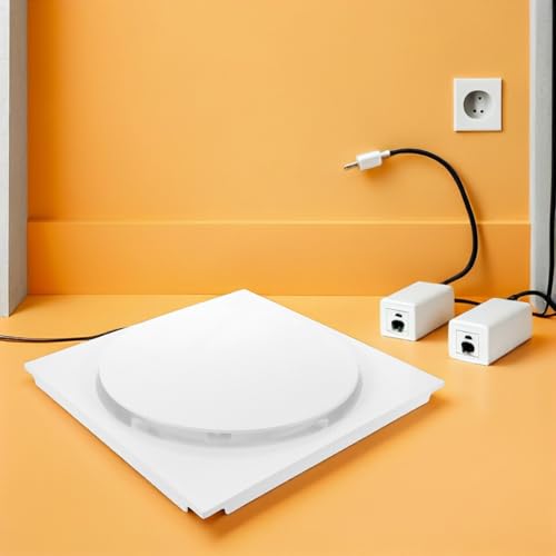 Grille de sortie de climatisation diffuseur d'air central Fk100-l blanc ventilation solide