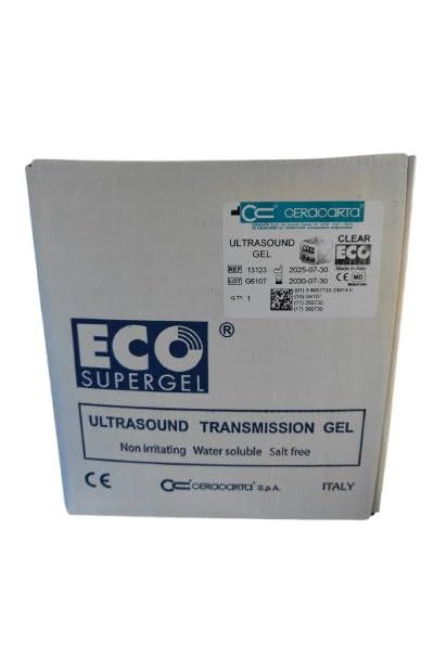 Gel Ultrasuoni e Luce Pulsata 5 L Trasparente – Gel Conduttivo Professionale Idrosolubile ad Alta Scorrevolezza – Compatibile con Apparecchiature Estetiche e Ultrasuoni