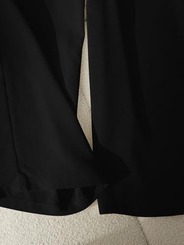 Image of KERI PERRY Trousers for Woman Pants Women's Formal Office Korean | Black Track Pant Beige| Straight | Cotton Spandex Stretchable Trouser | High-Waisted Bottom Wear