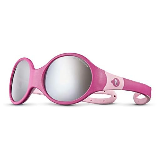 Julbo Loop L solglasögon, fuchsia/rosa, storlek 3-5 år