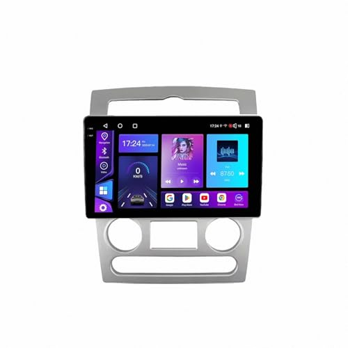 GPS Navigation Voiture Android Auto et Écran Tactile Hyundai Rohens Coupe 2004-2006