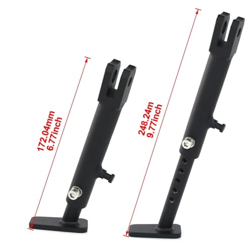 Béquille latérale réglable acier CBR600RR pour stationnement paddock - 5