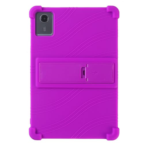 Coque silicone Lenovo Legion Tab Gen 5 antichoc et rigide violette