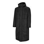 ※[ヒュンメル] コート パデットロングコｰト クロ/クロ(9090) S 3250円！