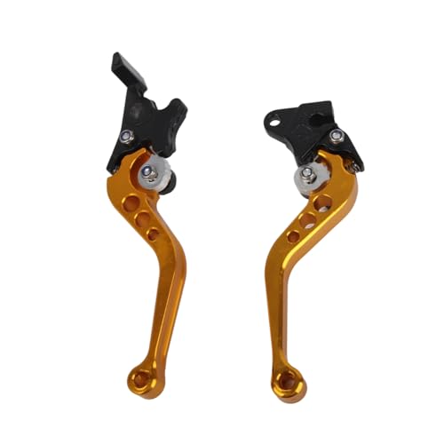 Yctze Emmo Universal Brake Lever - Leva Freno Frizione, Leva Leva Freno A Tamburo Frizione In Alluminio Cnc Per Universale(Oro)