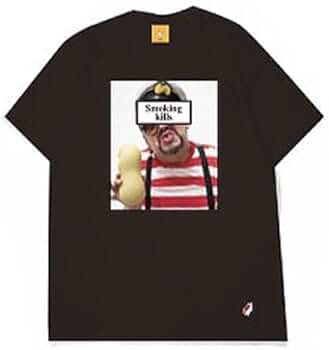 Amazon | FR2 × くっきー Smoking kills Tシャツ BMサイズ黒