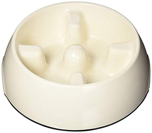 Dogit Hunde Antischling Napf, Hundenapf, 1200ml, weiß