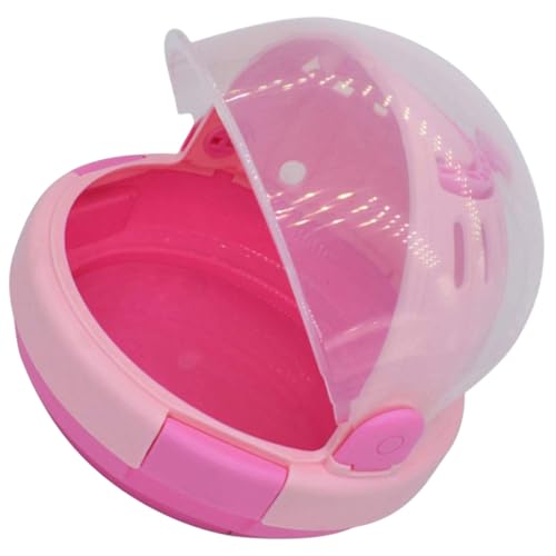 PEPLAYTAL Jaula Portátil para Pájaros Pequeña con Ventilación Transporte Manual para y Agapornis Diseño Seguro y Compacto para Viajes y Exteriores
