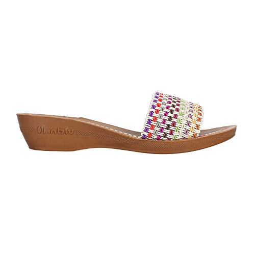 Image of inblu Stylish Fashion Slipper for Women | Comfortable | Lightweight | Anti Skid | Casual Office Footwear (SP41 BLACK)