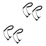 CAXUSD 2セット 3.5mm オス-オス ステレオコネクタケーブル コイル状オーディオケーブルアダプタ シールド構造 デジタルデバイス用 2個*2