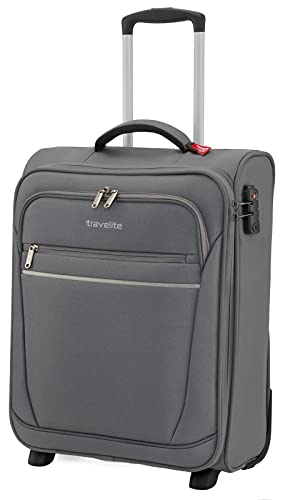 Travelite Gepäck Serie CABIN: Kompakter Weichgepäck Trolley von travelite, 2-Rad Handgepäck Koffer mit Schloss erfüllt IATA Bordgepäck Maß, 52 cm, 39 Liter - Image 3