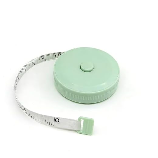 Flexible Measure Body Measuring Tape，Retractable Measuring Tapes for Body Measurements, 78-Inch 2 Meter Dual Sided Sewing Rulers for Fabric Cloth Sewing Tailor Weight Loss Craft (Green)