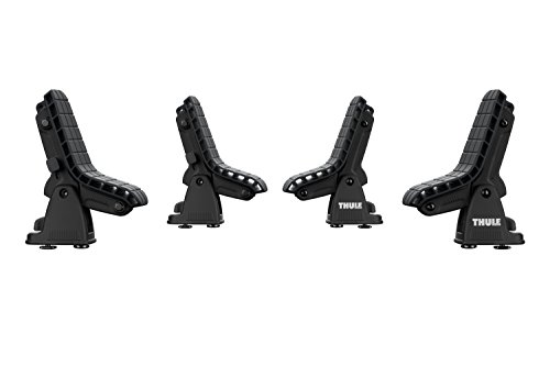 Thule Dockgrip - Carries Up To 36" Wide Kayaks And Sups - Fits All Hull Shapes - Fits Most Roof Rack Cross Bars - Kayak Roof Rack - Stand Up Paddleboard Compatible - 85Lb Weight Capacity #TOP1