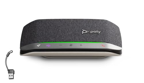 Poly Sync 20 Haut parleur intelligent Bluetooth filaire sans fil USB A USB C Certifié pour Microsoft Teams - vue 3