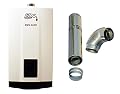 EZ Deluxe Tankless Water Heater - 3.4 GPM - Natural Gas (NG) - Indoor Whole Home - Digital Display - FREE DIRECT VENT EXHAUST INCLUDED