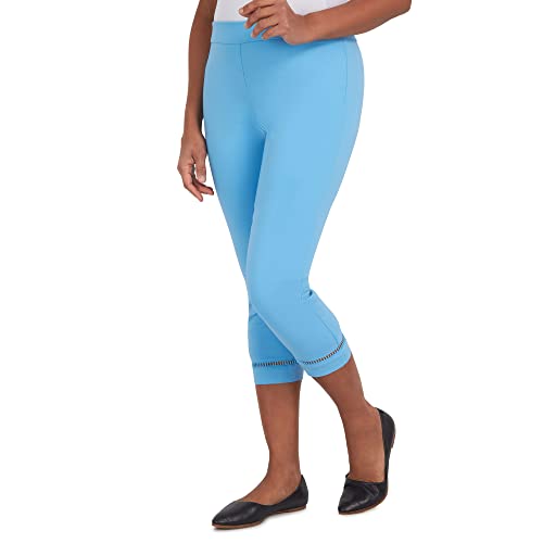 Alfred Dunner Women's Petite Sweet Cut Out Capri3