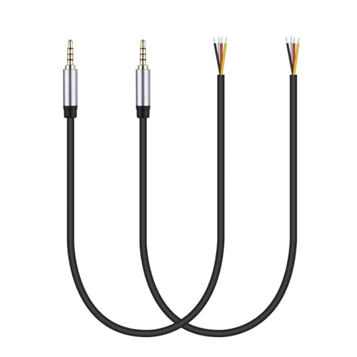 Cable Jack 3.5mm Macho TRRS 30 cm para Auriculares miniatura 4