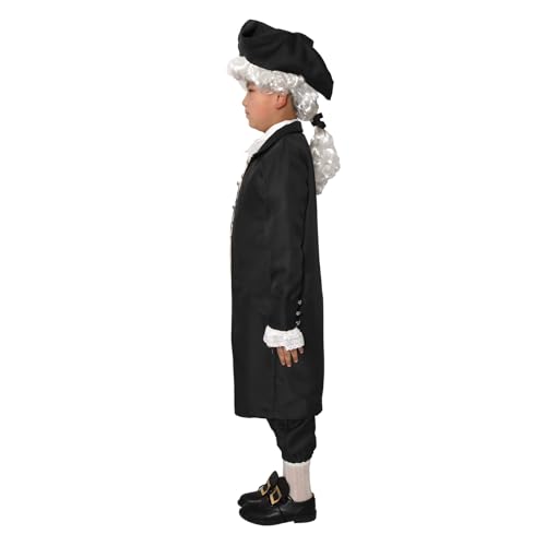 Image of Colonial Costume Boys 18th Century Traditional America Cosplay Costume Performance and Events