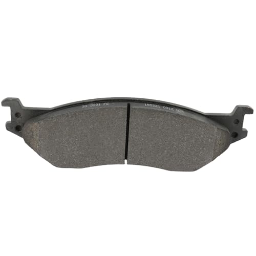 Image of cciyu D1066 Front Metal Disc Brake Pads Kit For Ford For F-450 Super Duty 2005-2012,For Ford For F-550 Super Duty 2005-2012,For Ford For LCF 2006-2007