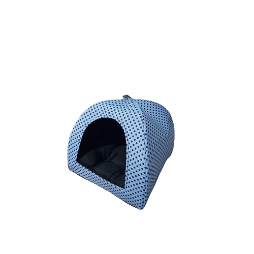 Cama Pet 2x1 Casinha Cabana Toca Iglu Cães Gato Almofada G