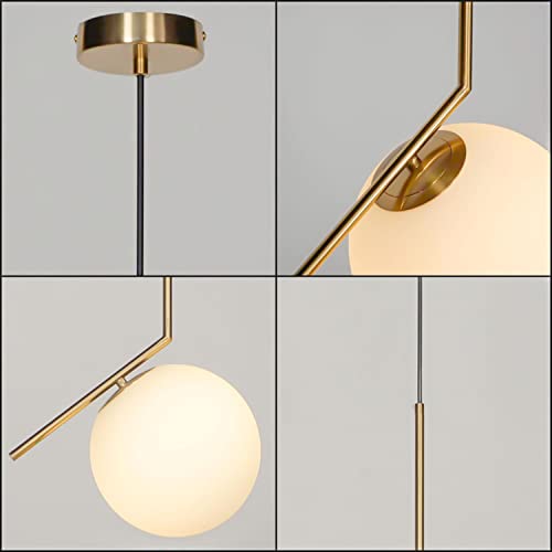 Image of Harold Electricals Minimalist Global Design Hanging Jhumar Golden Pendant Light for Decorative Ceiling Lamp, Living Room, Hall, Dining Area, Bedroom, Kitchen & Office (Bulb Not Included)- Set of 2