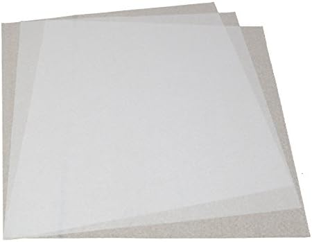 TELMOO Deli Wax Coated Food Grade White Tissue Paper Sheets Pack of 100 | Microwaveable 12x12 Inches Grease Resistant Square Food Liner | WWP-002