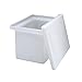 Thermo Scientific Nalgene 14100-0010 HDPE 7 gallon Rectangular Heavy Duty Lab Tank, with Cover, 12" Length x 12" Width x 12" Depth