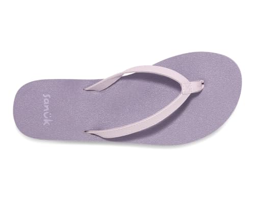 Image of Sanuk Yoga Joy Womens Flip Flops | Yoga Mat Footbed | Sandals for Women | Womens Yoga Sandals | Women's Beach Sandals
