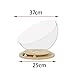 Bothyi Space Capsule Cat Bed Small Pets Bed Toy All Seasons with Track Balls Toy Sleeping Nest Transparnt Cat House for Kitty Kitten, L